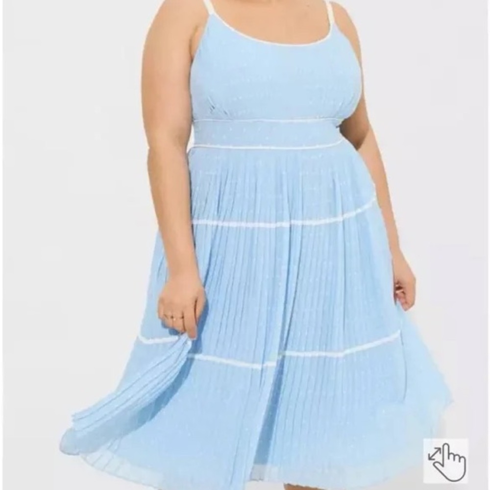 Light Blue Sleeveless Dress